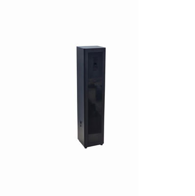 Difusor negro de escritorio de metal con funcionamiento ultra silencioso y nivel de ruido de 32dba